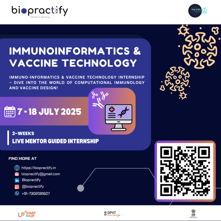 Immnuoinformatics course